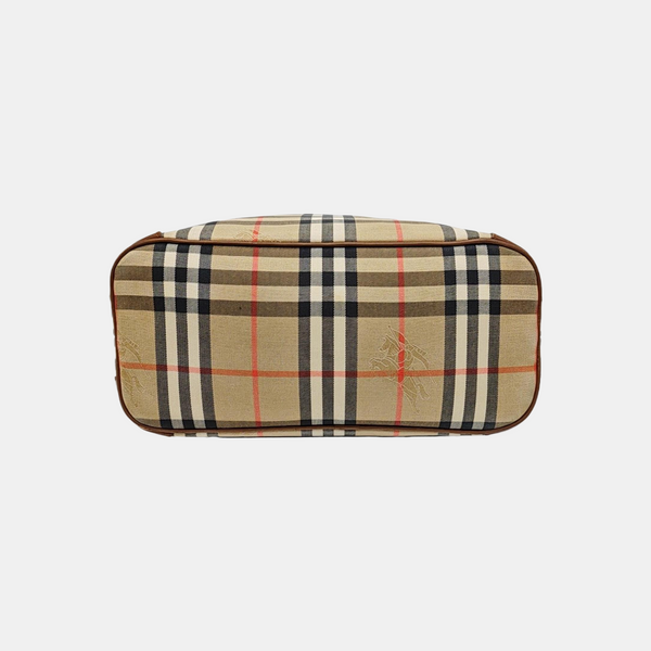 Canvas Top Handle Bag Beige