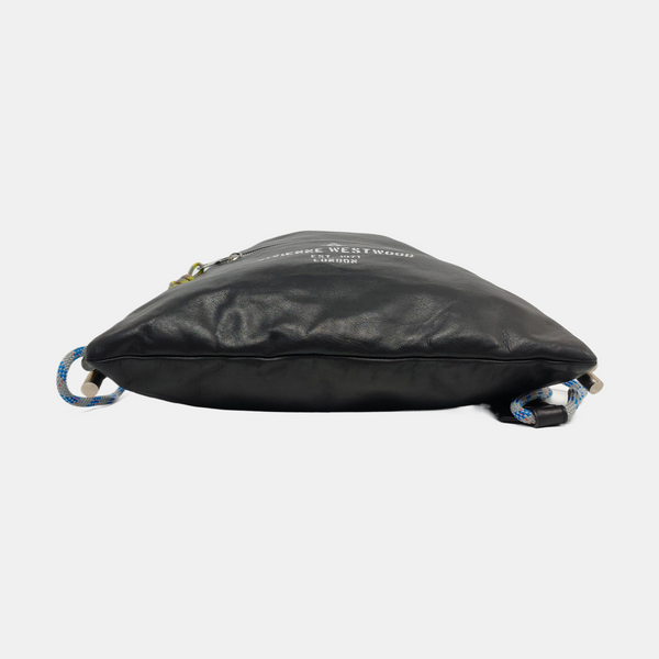 Leather Backpack Black