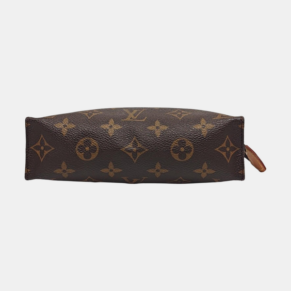 TOILET POCKET 19 Monogram Coated Canvas Brown