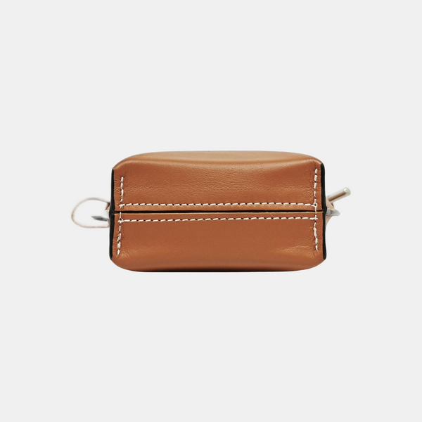 Calfskin Shoulder Bag Brown