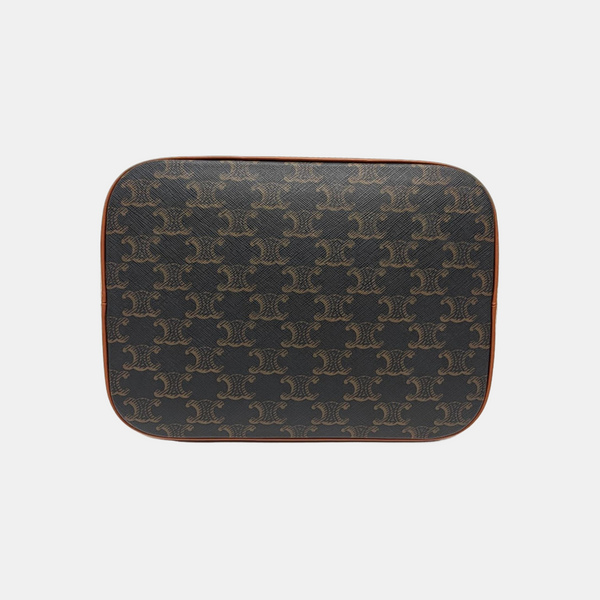 TRIOMPHE CANVAS Medium Coated Canvas Brown