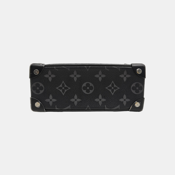 SOFT TRUNK Mini Monogram Coated Canvas Black
