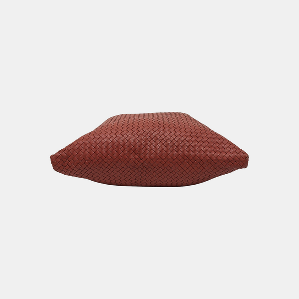 Lambskin Top Handle Bag Red