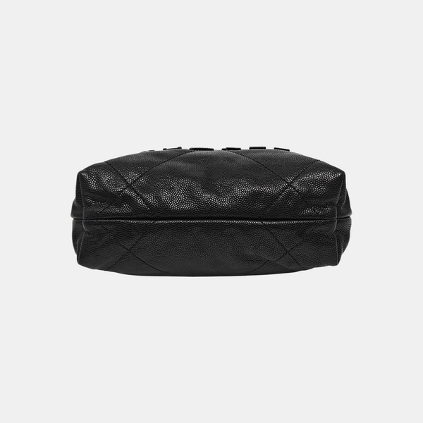 CHANEL 22 Mini Quilted Grained Calfskin Black