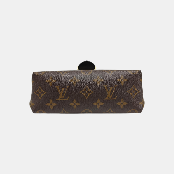LOCKY BB Monogram Coated Canvas Brown