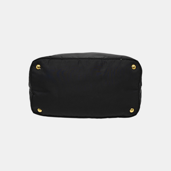 Nylon Shoulder Bag Black
