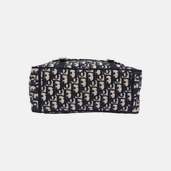 Diorcamp Medium Oblique Canvas Blue