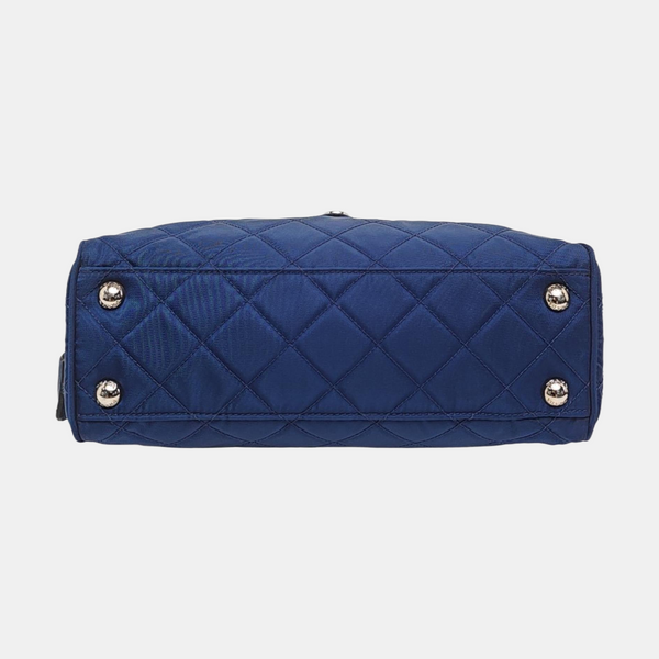 Quilted Nylon Blue