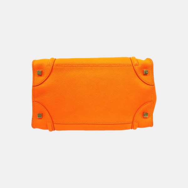 LUGGAGE Mini Calfskin Orange