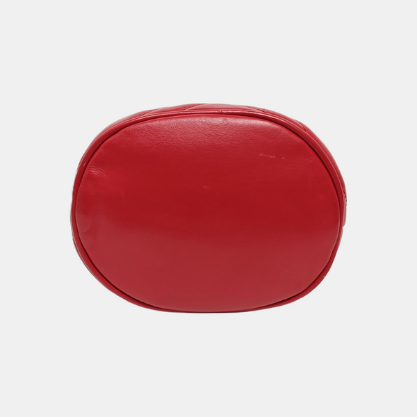 GG Marmont Mini Quilted Calfskin Red