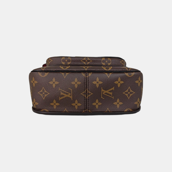 PASSY Monogram Coated Canvas Brown