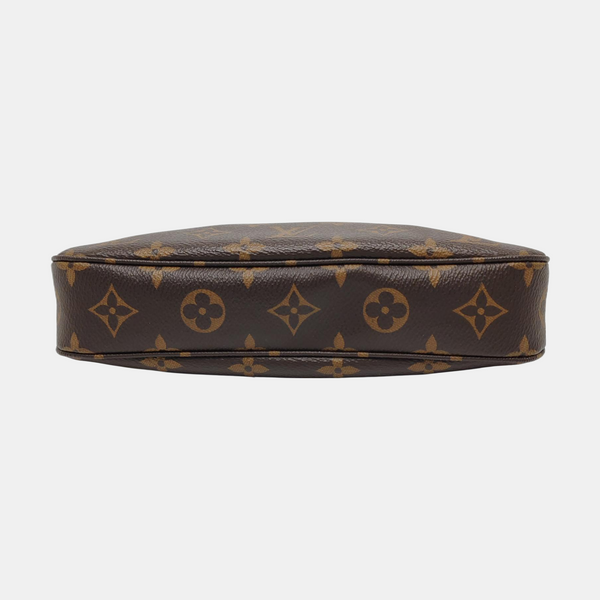 ACCESSOIRES GM Monogram Coated Canvas Brown