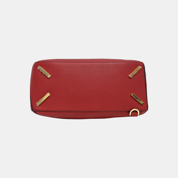 Puzzle Medium Calfskin Red