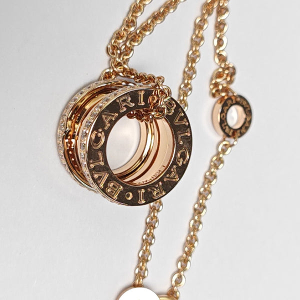 B.ZERO1 18k Rose Gold Necklace