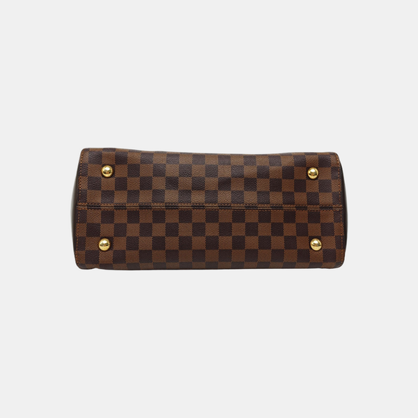 RIVOLI Damier Ebene Coated Canvas Brown