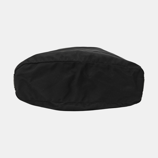 Nylon Top Handle Bag Black