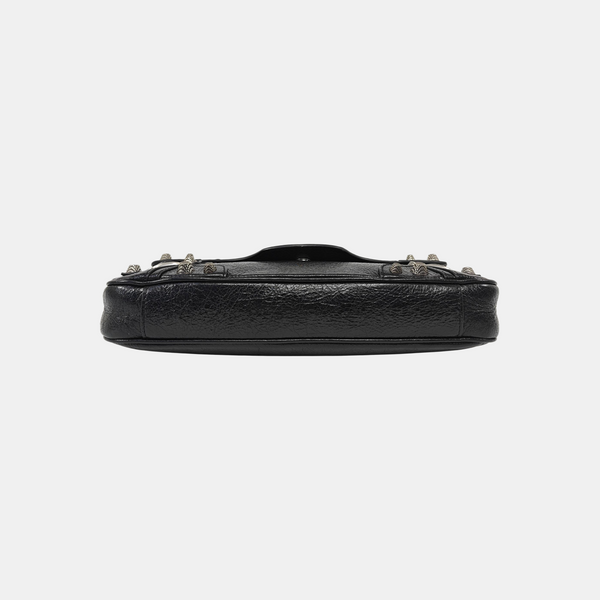 Lambskin Shoulder Bag Small Black
