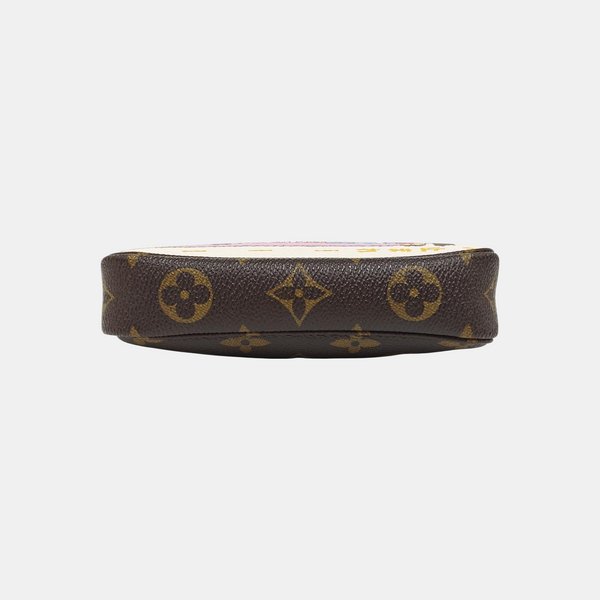ACCESSOIRES Mini Monogram Coated Canvas Brown