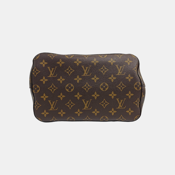 NÉONOÉ MM Monogram Coated Canvas Brown