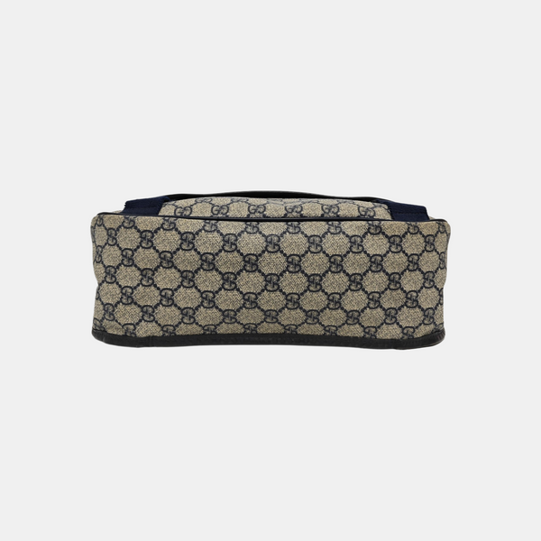 Monogram Coated Canvas Shoulder Bag Beige
