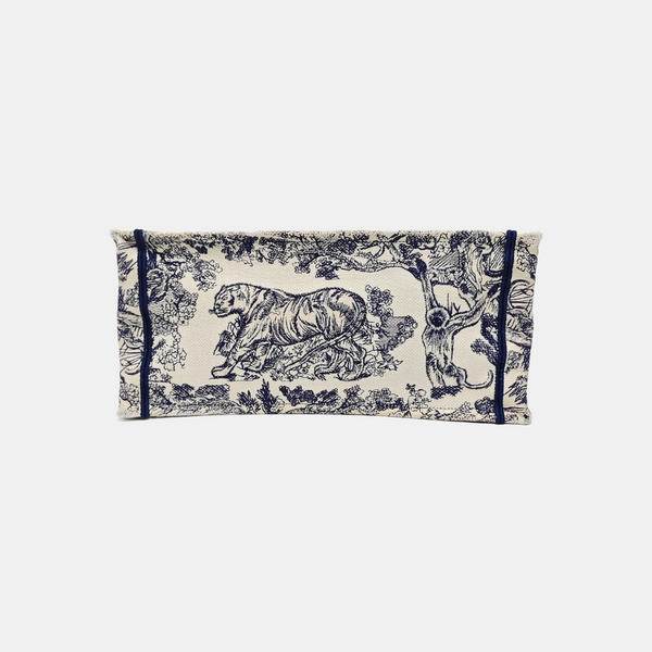 Book Tote Medium Canvas Blue
