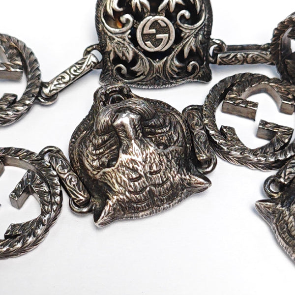 925 Sterling Silver Gray Necklace