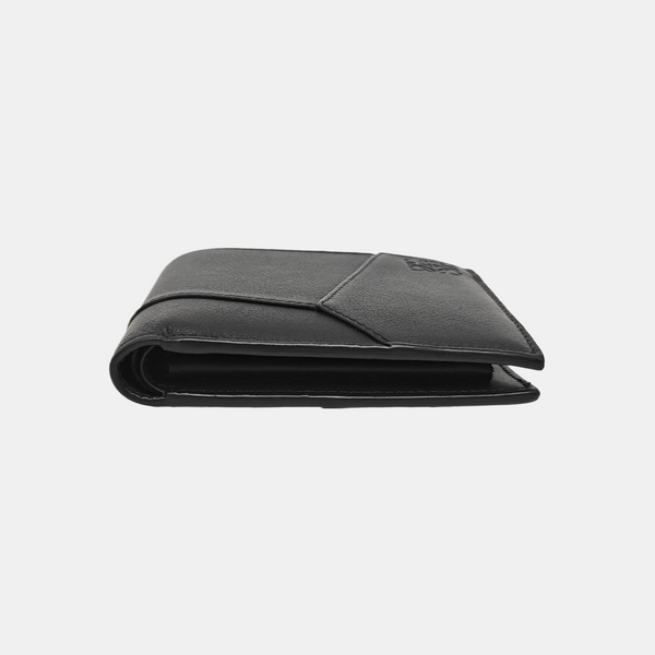 Puzzle Calfskin Black Wallet