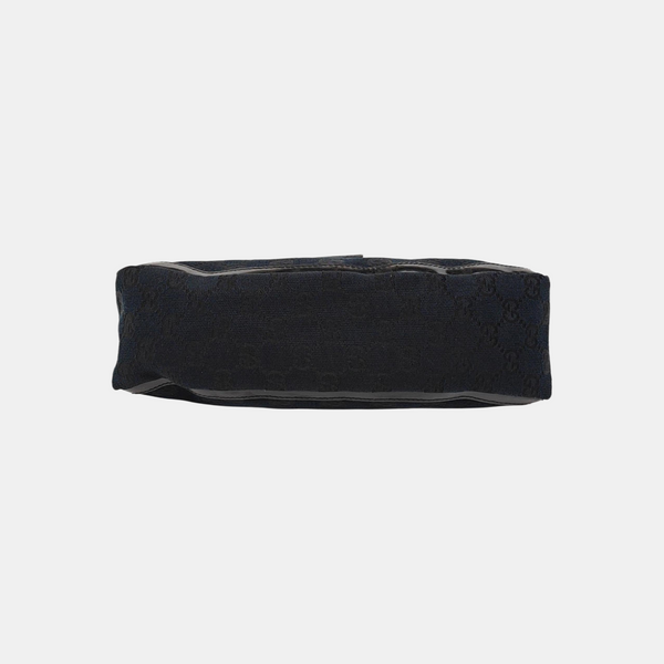 D-Ring Monogram Canvas Black