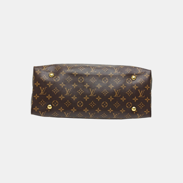 CARRYALL MM Monogram Coated Canvas Brown