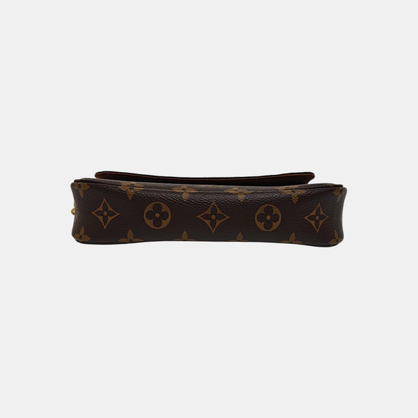 IVY Monogram Coated Canvas Brown