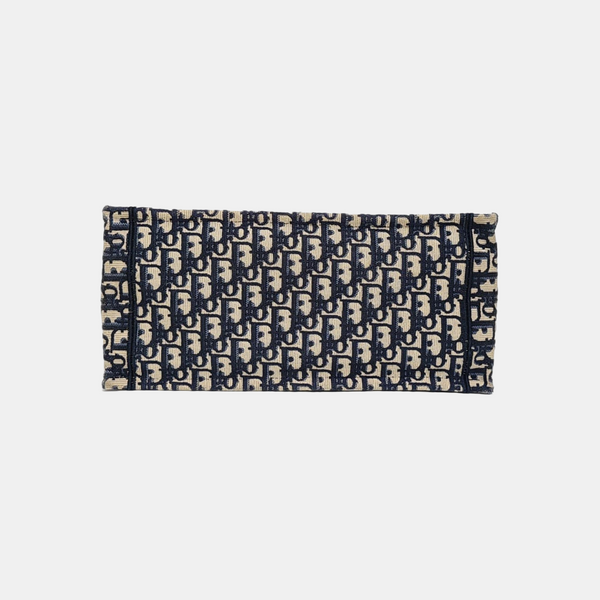 Book Tote Medium Oblique Canvas Blue