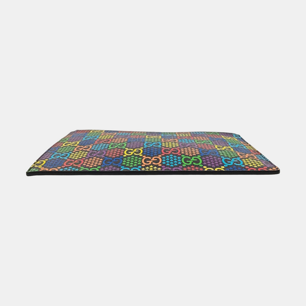 GG Supreme Monogram Coated Canvas Black