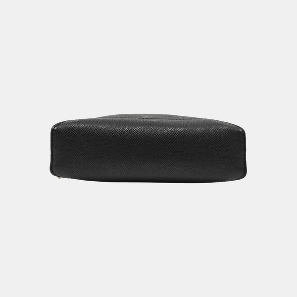DUO Monogram Coated Canvas Black