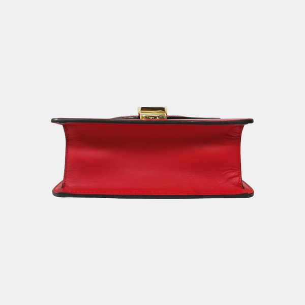Sylvie Mini Calfskin Red