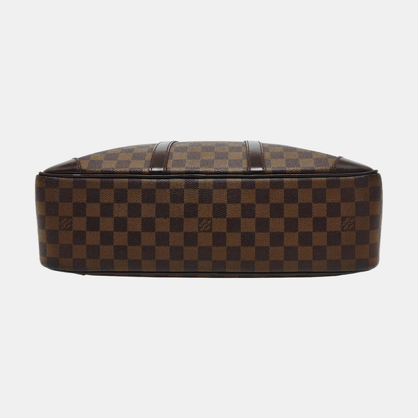 PORTE-DOCUMENTS GM Damier Ebene Coated Canvas Brown