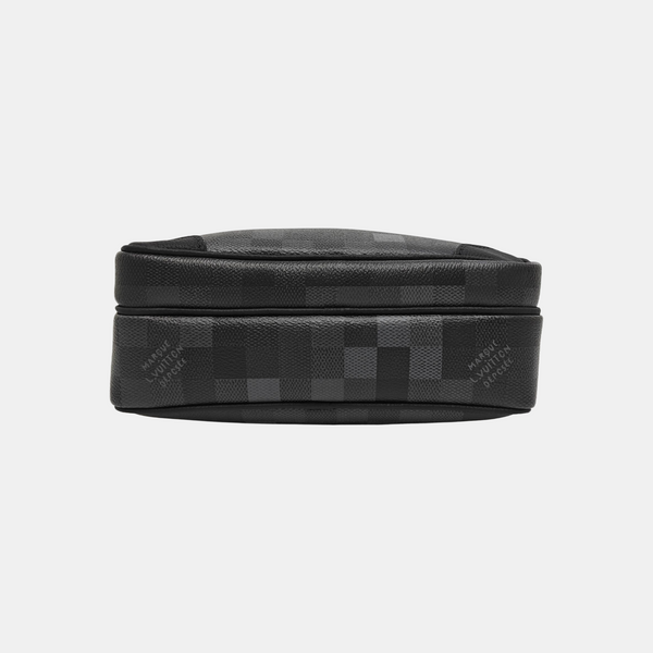 NIL Damier Graphite Coated Canvas Black