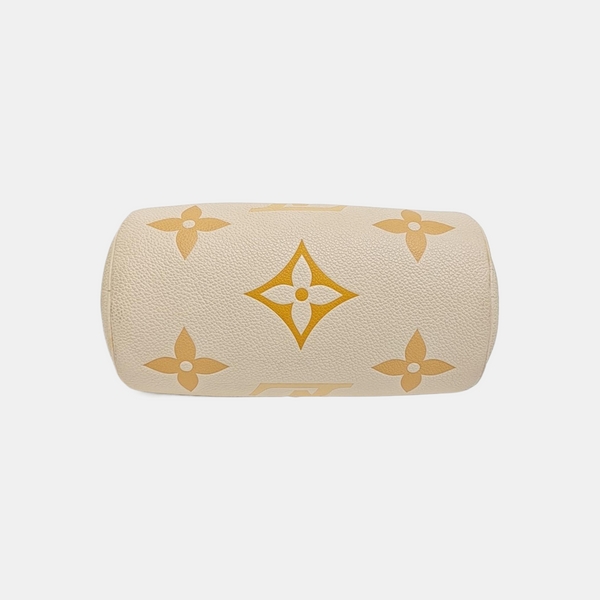 PAPILLON PM Monogram Calfskin White