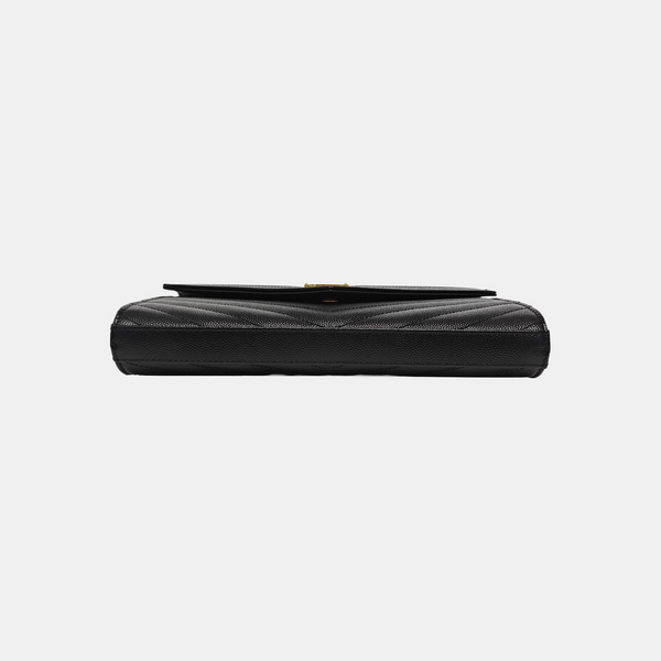 MONOGRAM Medium Chevron Calfskin Black