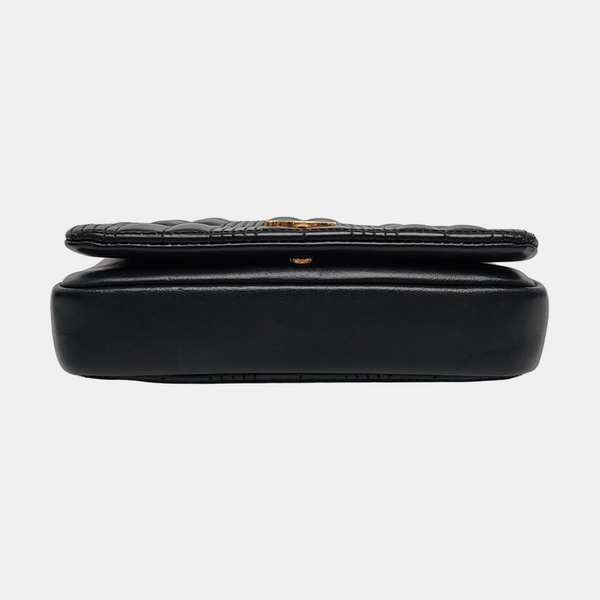 Lola Mini Quilted Lambskin Black
