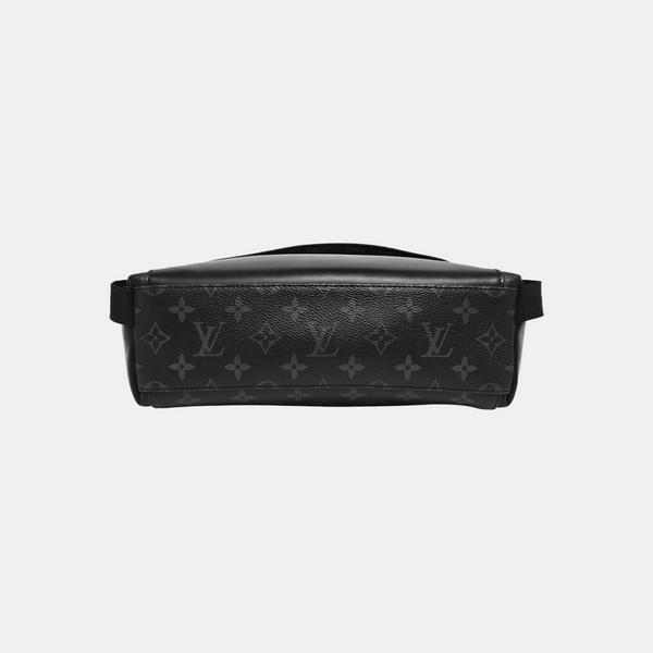 VOYAGER PM Monogram Coated Canvas Black