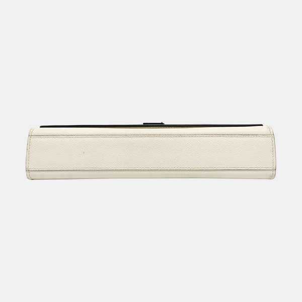 Authenticated pre-owned KATE Medium Calfskin White - Shoulder Bag at Looply