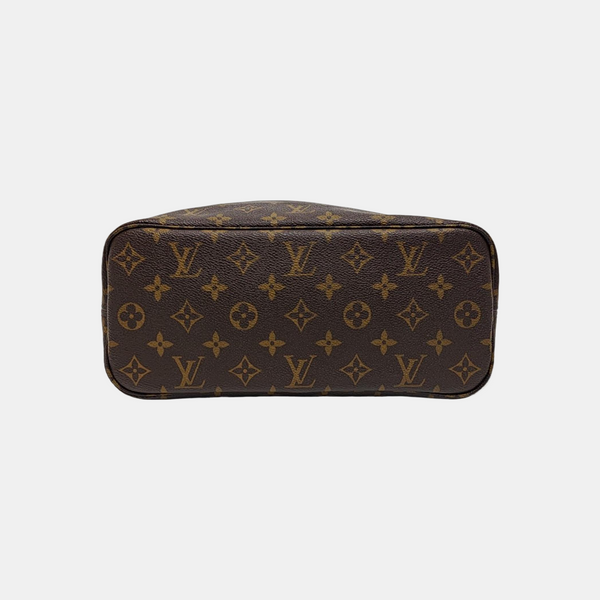 NEVERFULL PM Monogram Coated Canvas Brown
