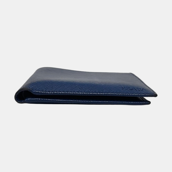 Saffiano Calfskin Wallet Blue