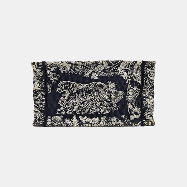 Book Tote Small Canvas Blue