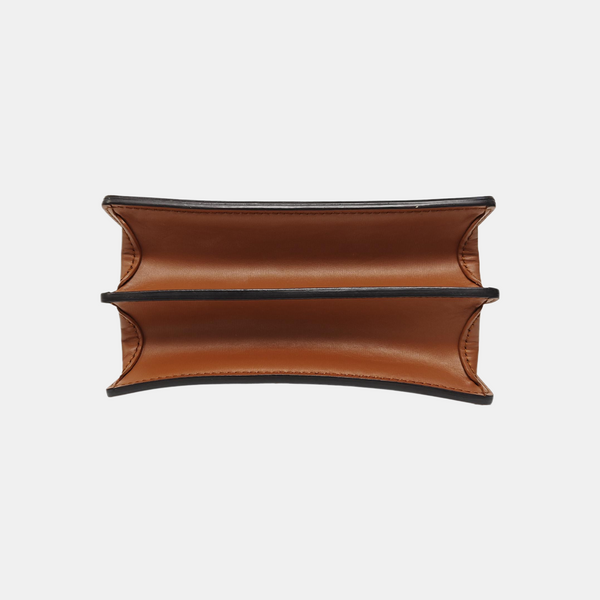 DAUPHINE Mini Monogram Coated Canvas Brown