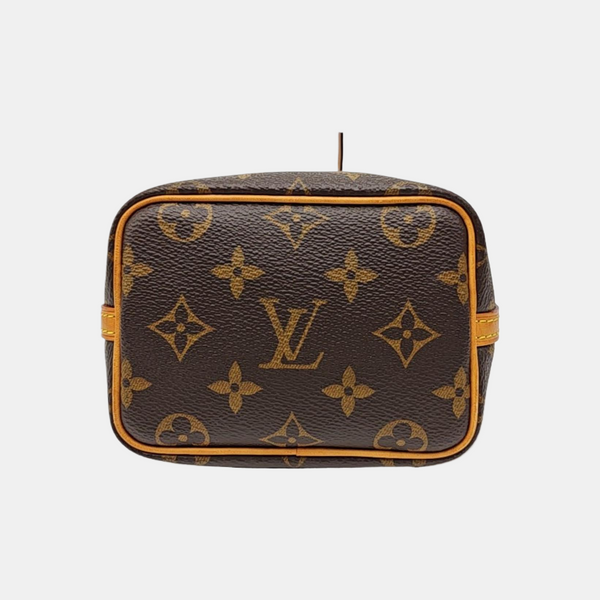 NÉONOÉ Nano Monogram Coated Canvas Brown