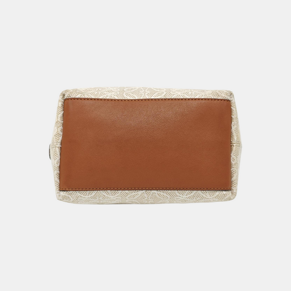 Anagram Small Monogram Canvas Beige