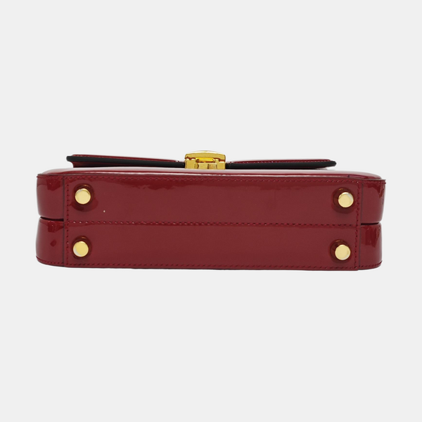 Authenticated pre-owned Sylvie 1969 Mini Patent Leather Red - Shoulder Bag at Looply