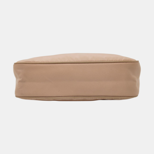 Authenticated pre-owned Re-Edition2005 Nylon Beige - Shoulder Bag at Looply