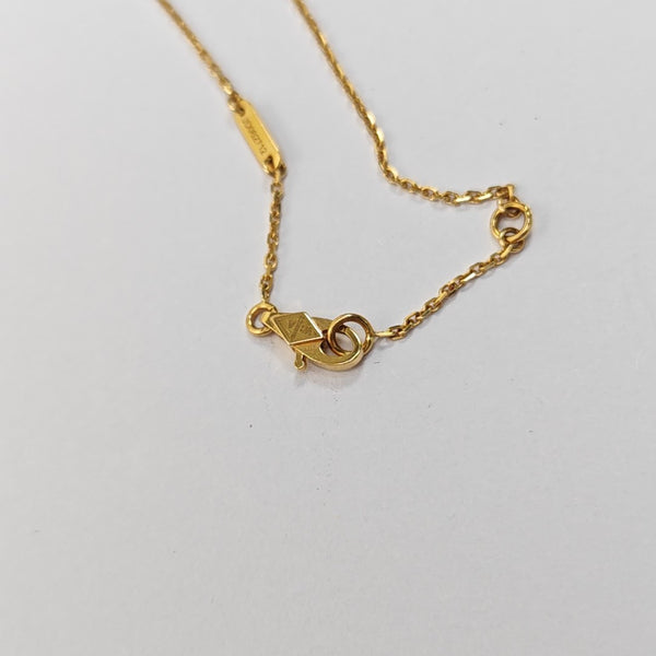 Sweet Alhambra 18k Gold Necklace